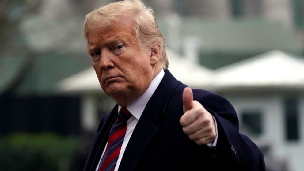 Donald Trump, durísimo. (Archivo)