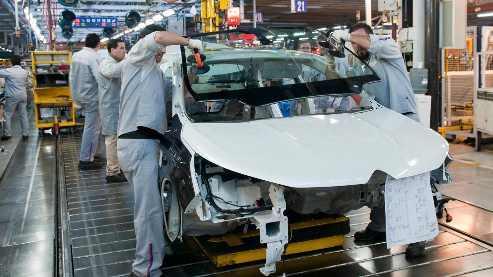 El sector automotriz fue el más perjudicado.