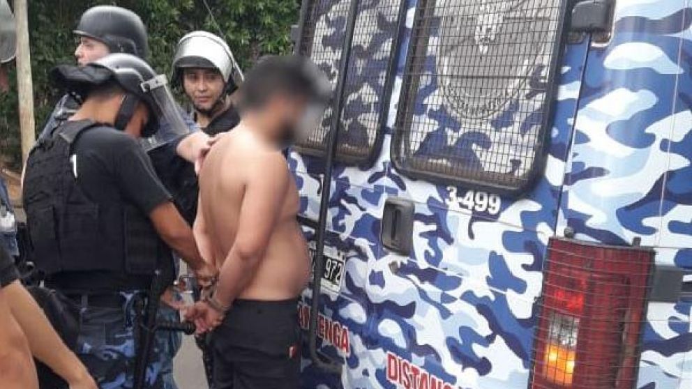 Así detenían al chacal.