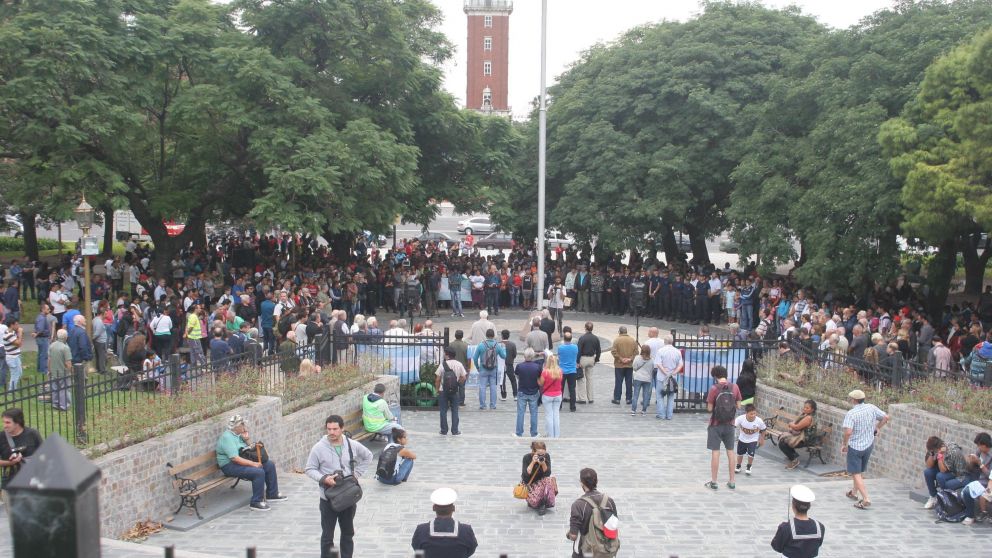 El acto oficial será a las 11, en la Plaza San Martín, en Retiro (Archivo Crónica).