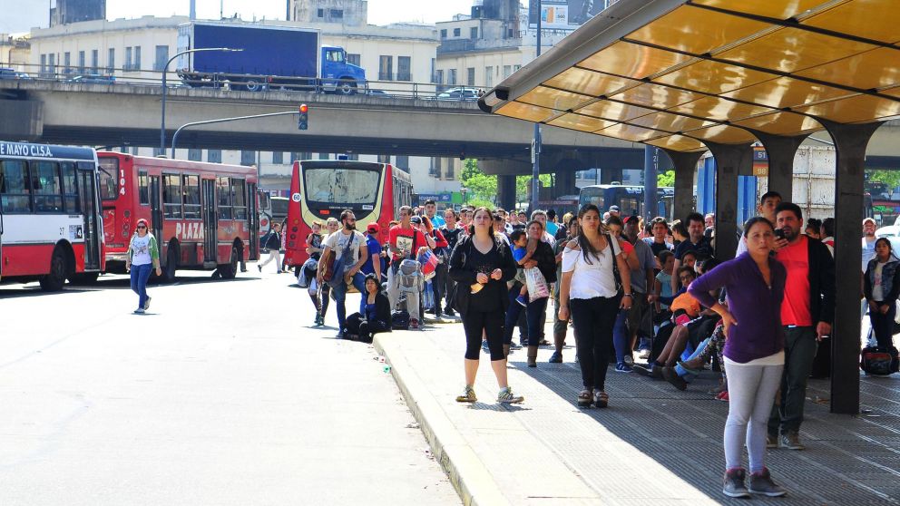Habrá colectivos, pero con menor frecuencia.