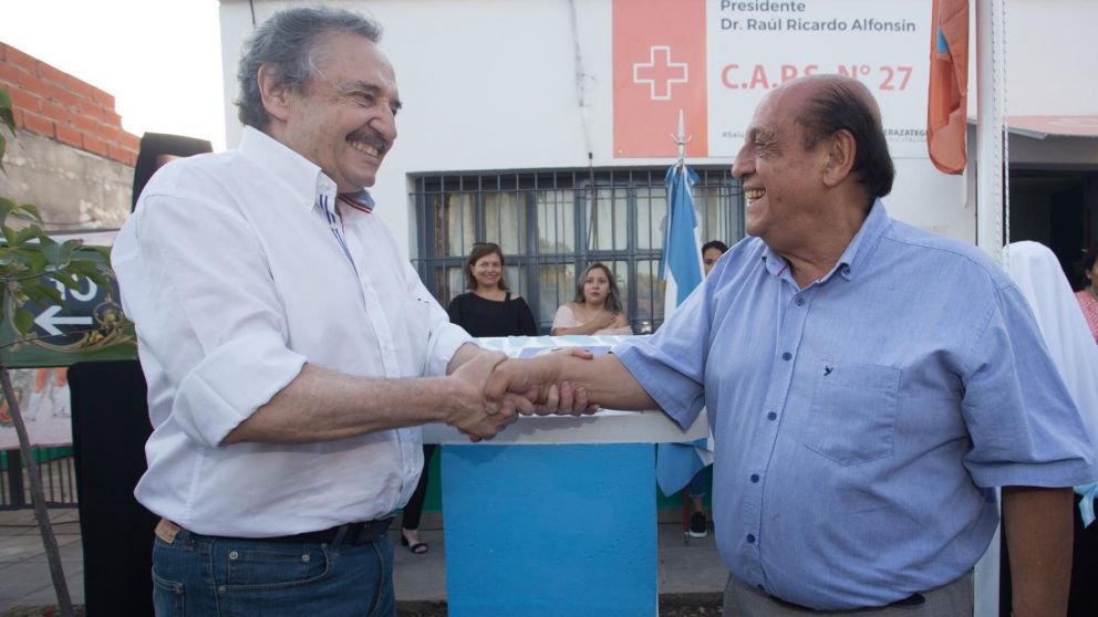 Ricardo Alfonsín y Juan José Mussi.
