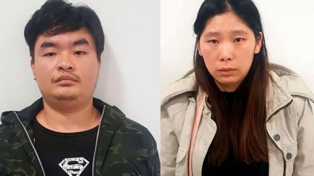 La pareja de chinos acusada de cometer el triple crimen en Junín.