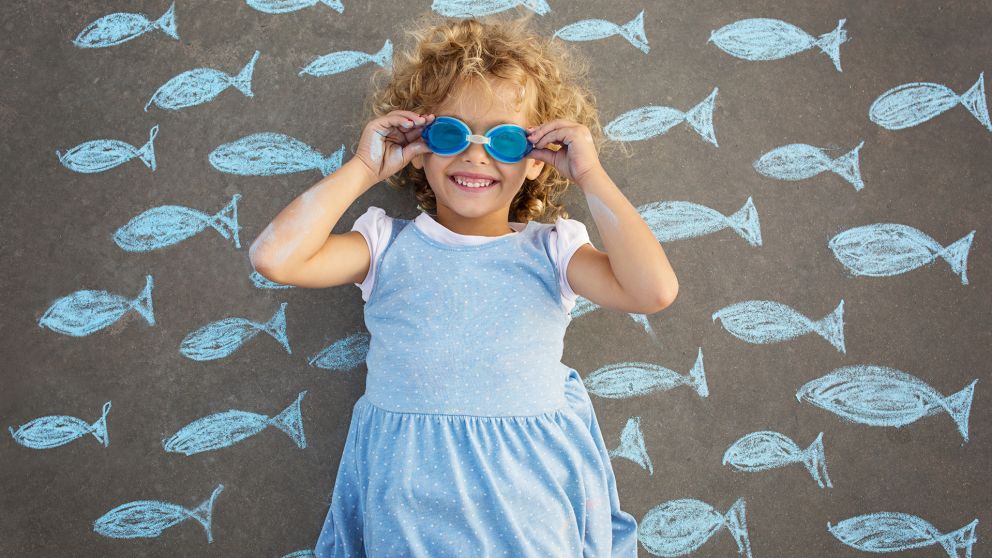 El azul, símbolo del autismo: calma y tempestad. (Archivo)