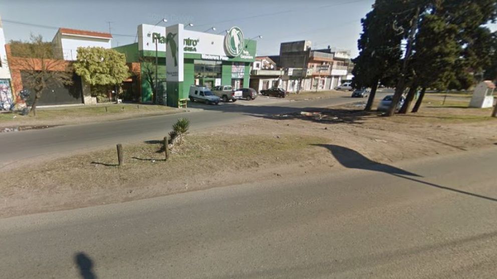 En esta zona de la Ruta 1 ocurrió el fatídico hecho (Google Street View).