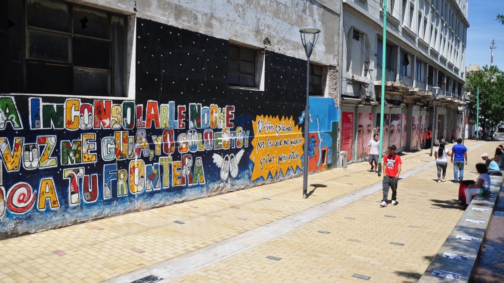 El local de la calle Mitre, reclamado por sobrevivientes y familiares.