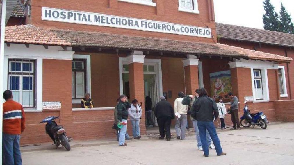 Hospital Melchora Figueroa de Cornejo. Donde fue asistida la joven víctima.