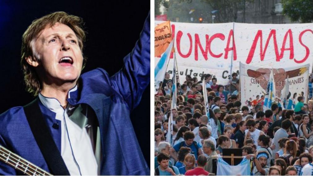 El recital del ex The Beatles, y marchas por el Día de la Memoria por la Verdad y la Justicia son los principales ejes de los cortes.