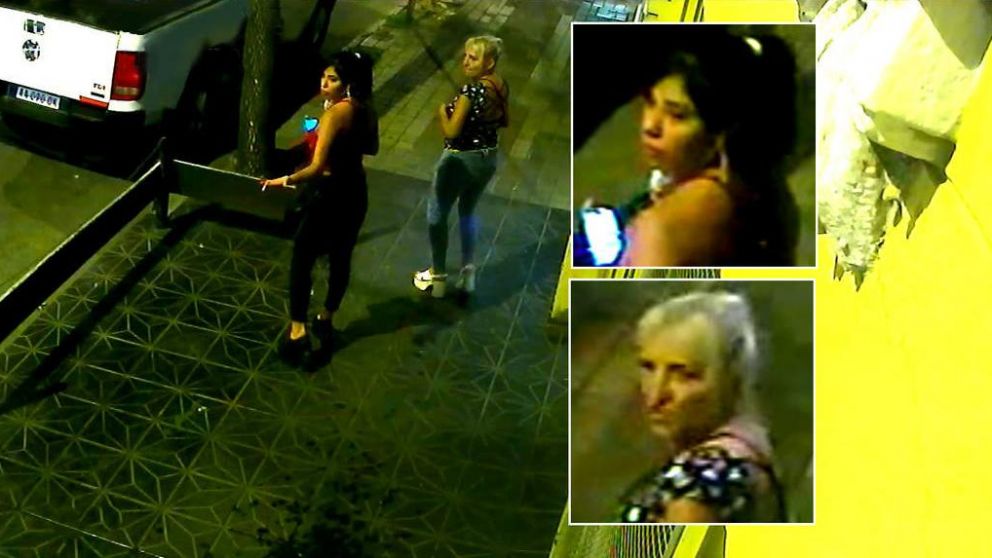 Estas dos mujeres están sospechadas por el crimen del peluquero playboy.