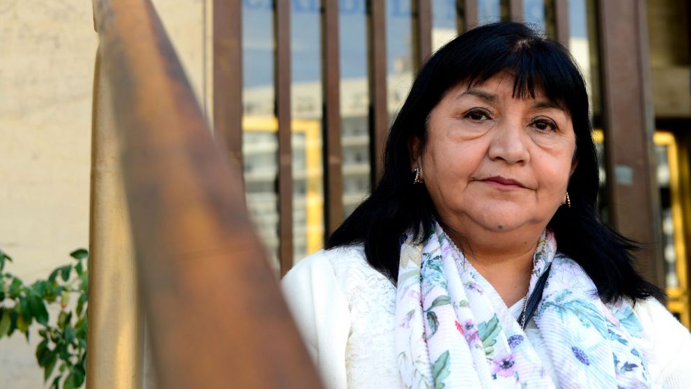 F�tima Cabrera se define como sobreviviente: estuvo detenida en Garage Azopardo y luego, en la C�rcel de Devoto.(Foto: Jonatan Moreno, Diario Cr�nica)