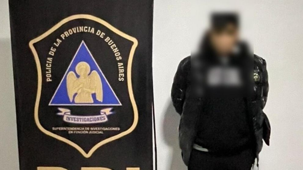 Este es el sospechoso que resultó aprehendido por los investigadores policiales.