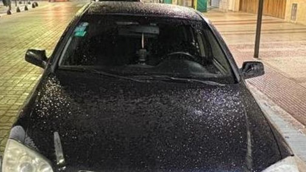 Este es el coche que fue incautado por las autoridades policiales.