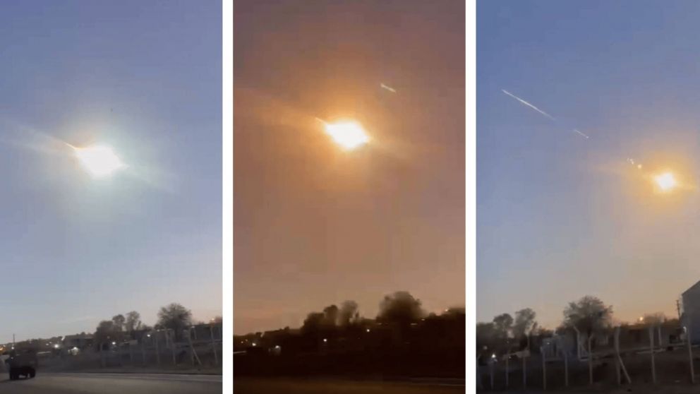 ¡VIDEO! Bola de fuego: así meteorito cayó e iluminó Buenos Aires, La Pampa y Río Negro