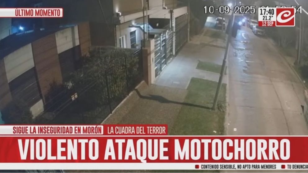 Inseguridad en Morón.