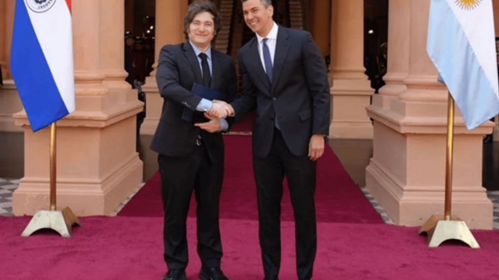 Javier Milei hará una visita de Estado a Paraguay el próximo martes.