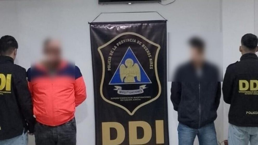 Estos son los sujetos que resultaron aprehendidos por los investigadores policiales.