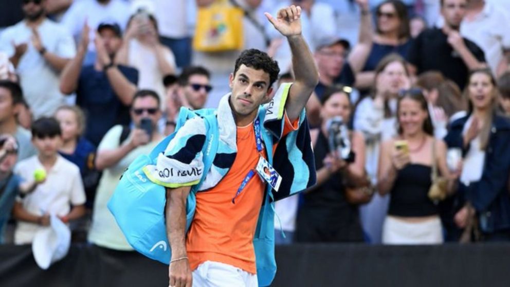Francisco Cerúndolo fue eliminado por Alexander Zverev del Abierto de Australia y reconoció: "No me dio chances"