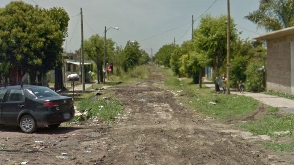 El tremendo asesinato de Ramón Oliva se produjo en este humilde vecindario, en el oeste del conurbano.