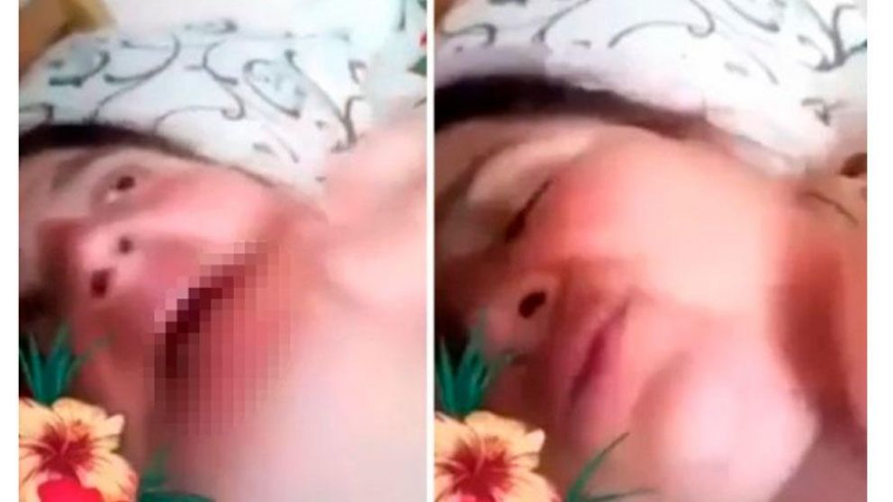 La captura del video hot.