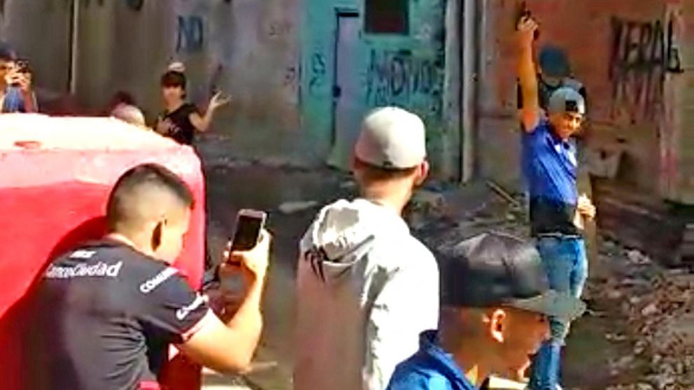 Los jóvenes que realizaron tenían antecedentes policiales.