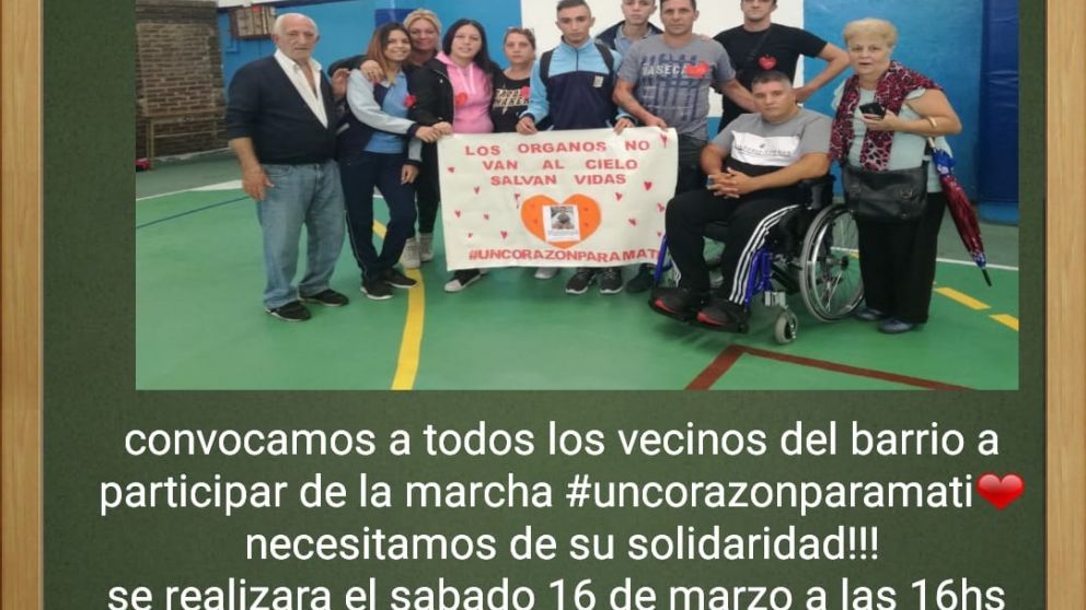Los familiares están activos convocando distintas marchas.