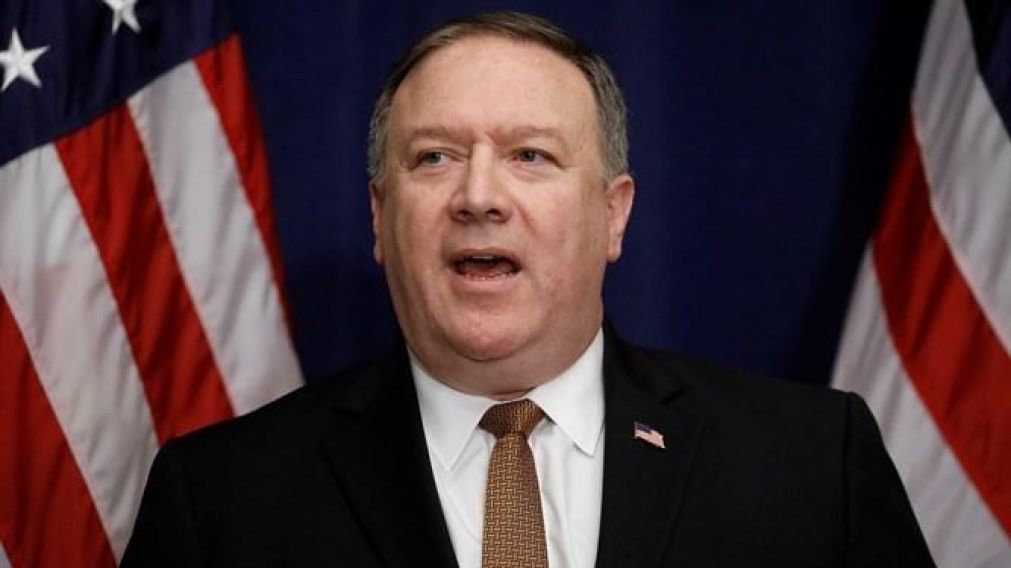 Pompeo. El secretario de Estado yanqui confirmó la decisión del gobierno.