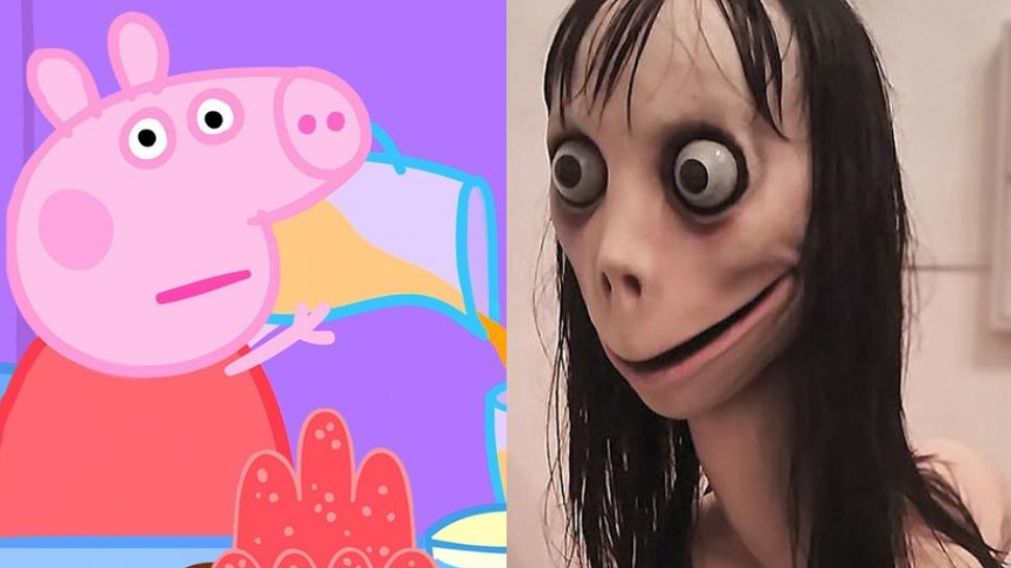 El aterrador personaje se infiltra en los videos infantiles.
