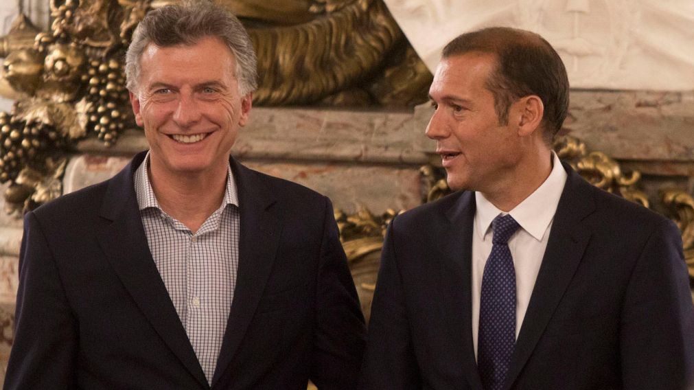 Mauricio Macri y Omar Gutiérrez, prometieron "trabajar en conjunto".