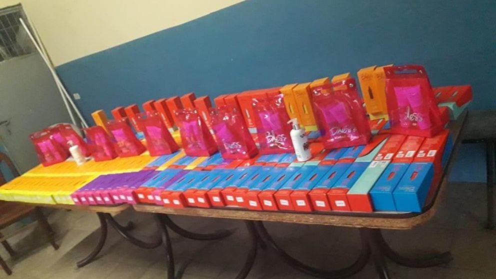 La mercadería robada.