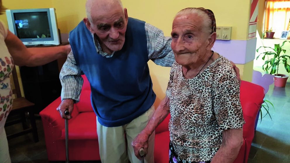 Martín y Geroma tuvieron un reencuentro muy emotivo.