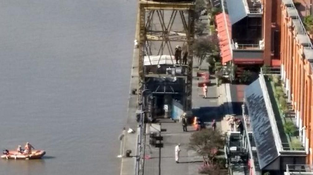 El operativo de Prefectura y Bomberos fue en vano.