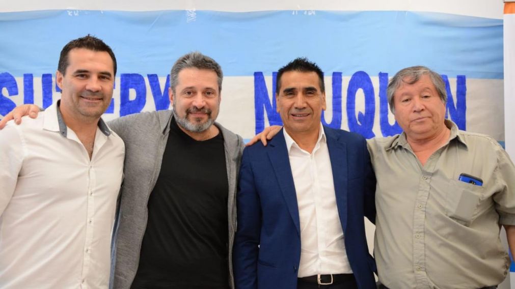Representantes de Unidad Ciudadana y Frente Neuquino, juntos.