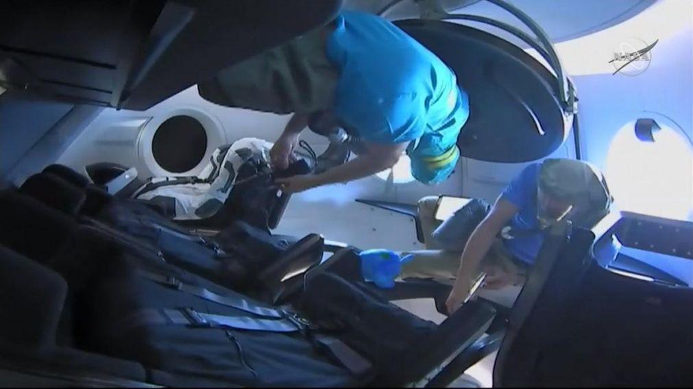 As� fue la prueba de la NASA con el fin de trasladar a pasajeros al espacio. (@NASA)