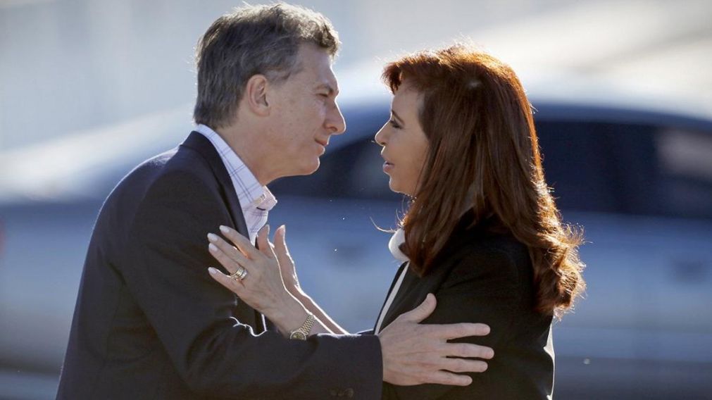 CFK expresó su pesar con la familia del mandatario.