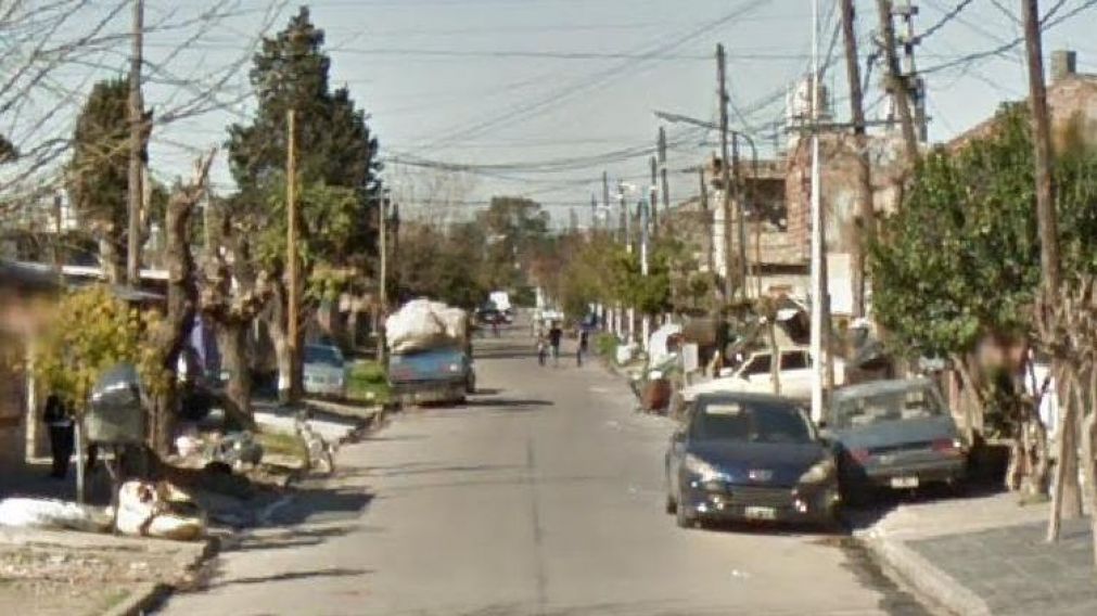El hecho se produjo en este lugar en el Barrio Remedios de Escalada, en Pablo Podestá.