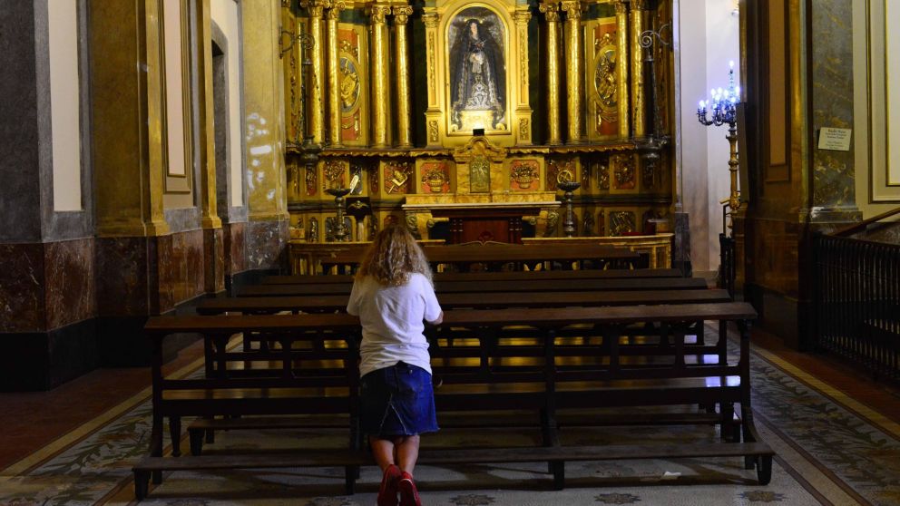 La Virgen de los Dolores y su espacio en la Catedral (Gentileza Hernán Bernasconi).