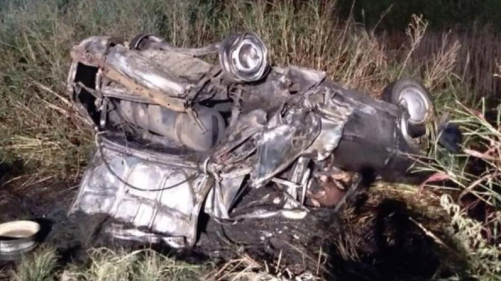 La familia pereció en el acto (gentileza La Voz).