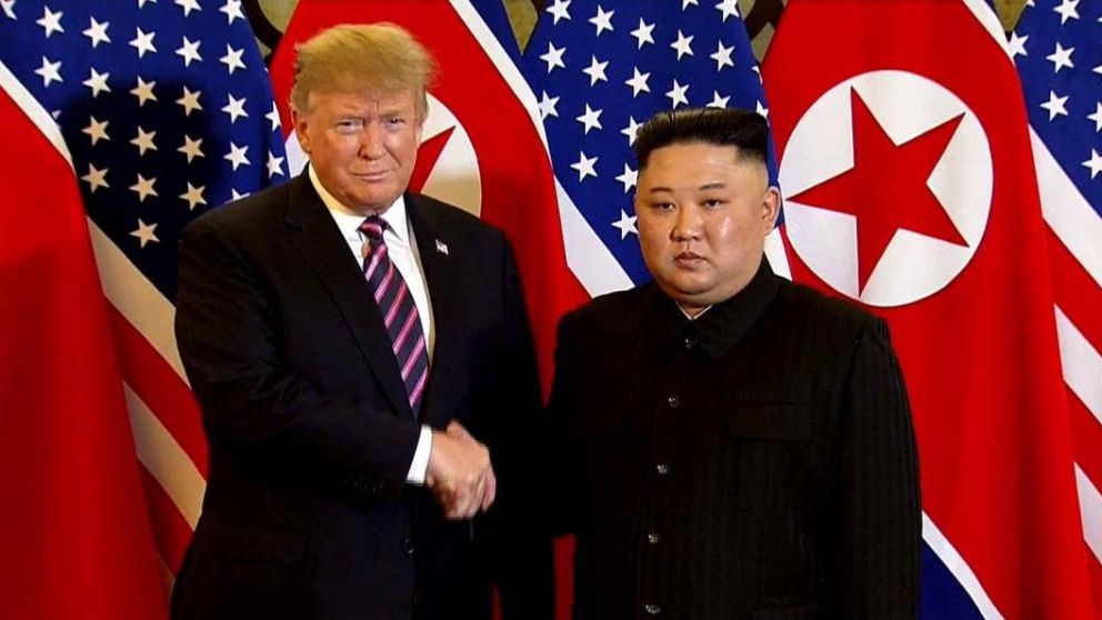 Donald Trump y Kim�Jong-un, cumbre en Vietnam.