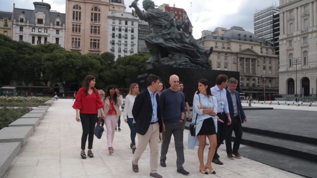El jefe de gobierno y otros funcionarios recorrieron el predio.