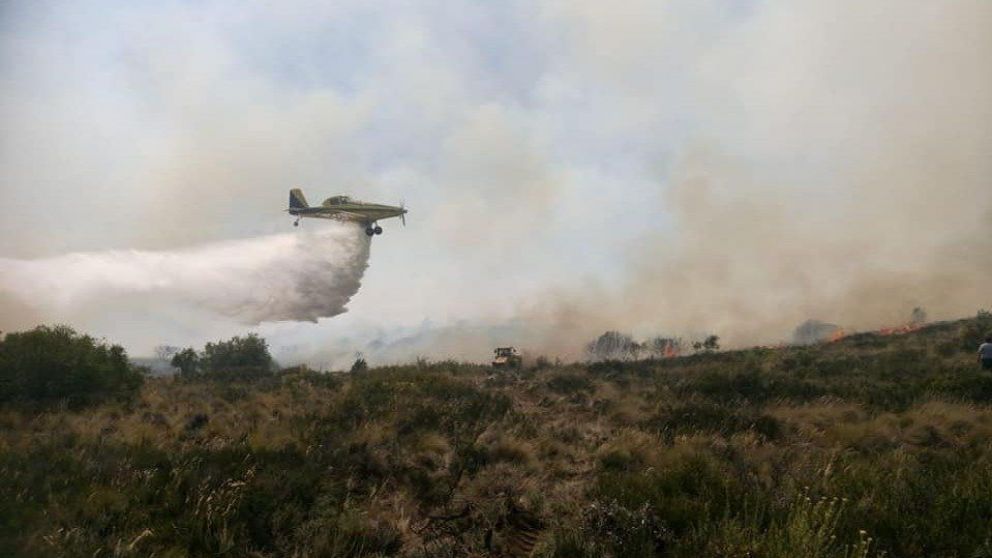 Así trabajaron las dotaciones.