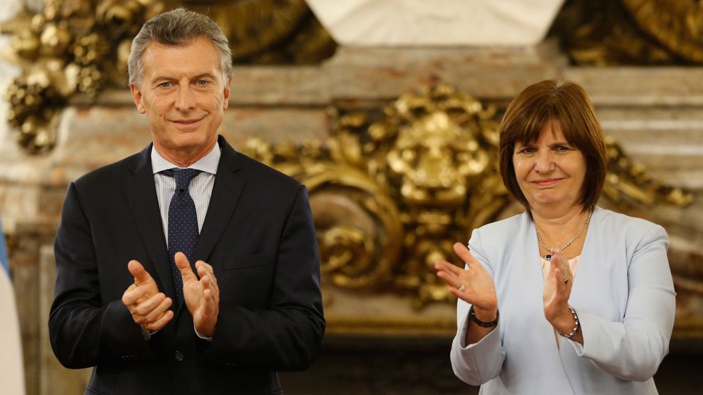 La ministra de Seguridad, ante los rumores, descart� ser candidata a vicepresidenta.