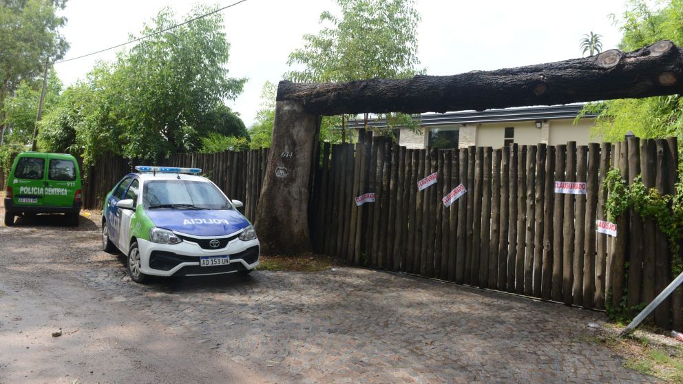el salón de eventos Xanadú, de Villa La Ñata, en Tigre.