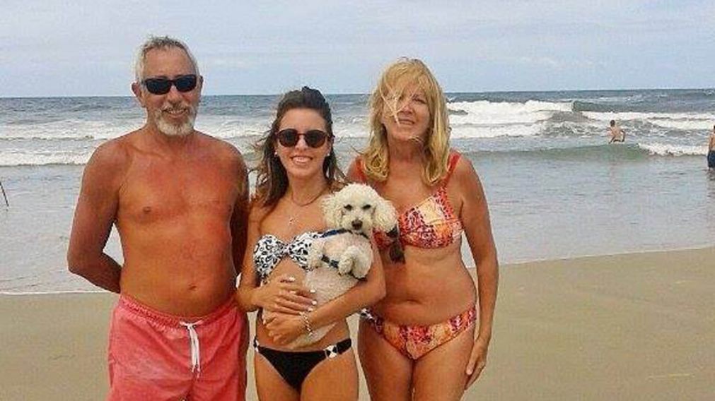Daniel Barizone, su esposa Emilia y su hija Daniela. (Facebook)
