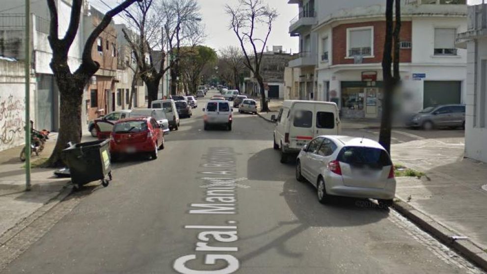 En esta calle de Villa Crespo ocurrió el hecho. (Google Street View)