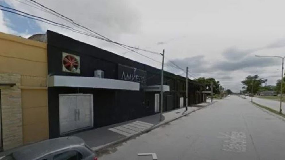 Este es el local bailable donde la piba se encontraba encerrada.