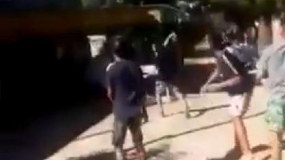 La gente destrozó el lugar (Captura de video).