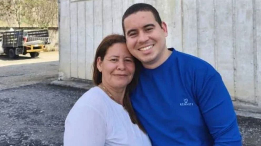 Kenny Tejeda Jiménez, abogado de la ONG Foro Penal, fue uno de los presos políticos liberados este domingo (Foto NA).