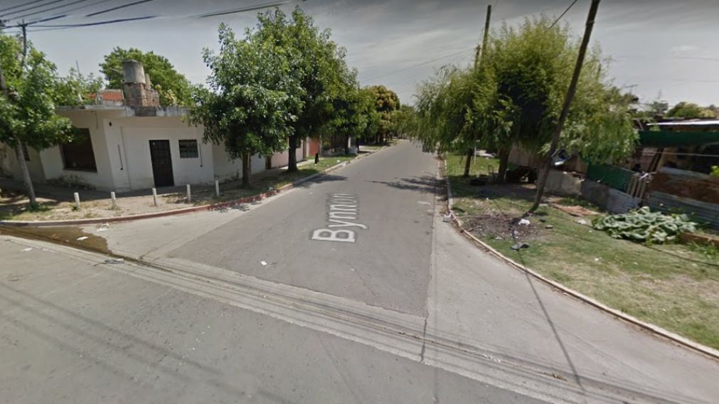 El episodio ocurrió en esta zona de Castelar. (Google Street View)