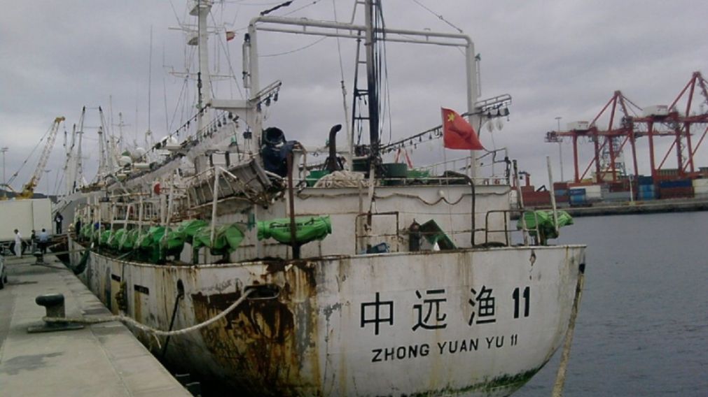 El buque Zhong Yuan 11 zozobró a la altura de la ciudad chubutense y la Prefectura montó un operativo en la zona.