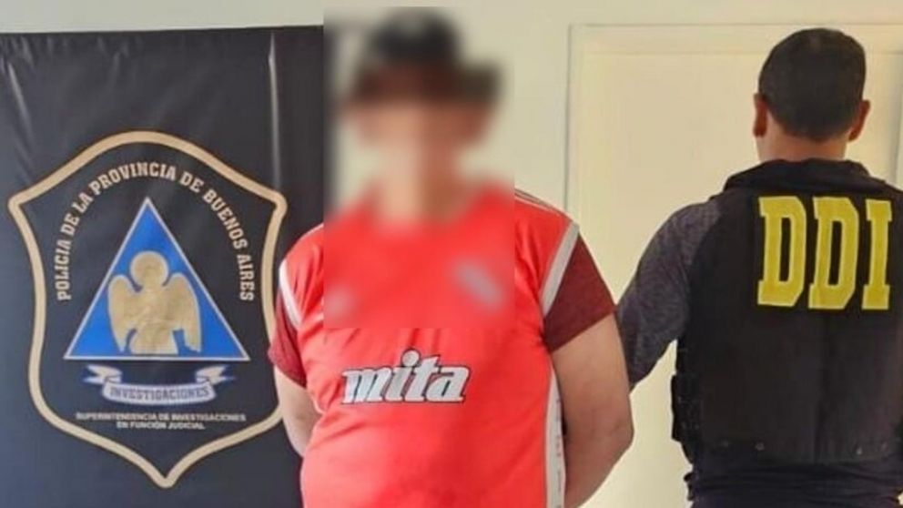 Este es el individuo, de 22 años, que culminó aprehendido por los investigadores policiales.